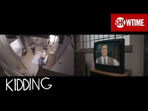Here's A Seriously Impressive Side-By-Side Comparison Of How 'Kidding' Was Filmed And What The Finished Product Looks Like