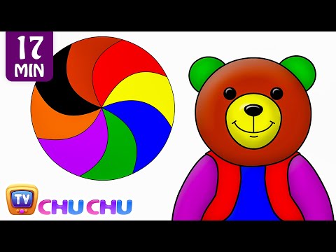 Colors Songs Collection | Learn, Teach Colours to Toddlers | ChuChuTV Preschool Kids Nursery Rhymes