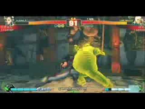 Street Fighter IV: Chun Li vs Rufus