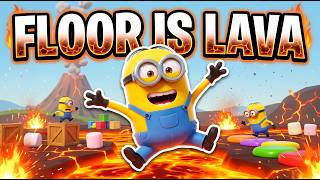 MINIONS LAVA HUNT 🌋 Halloween Break 🌋 Full Movie 🌋 Freeze Dance Party 