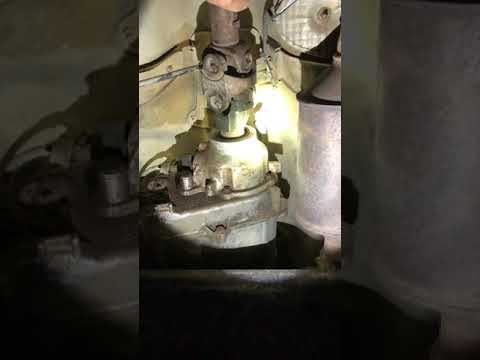 Bad double cardan joint on driveshaft