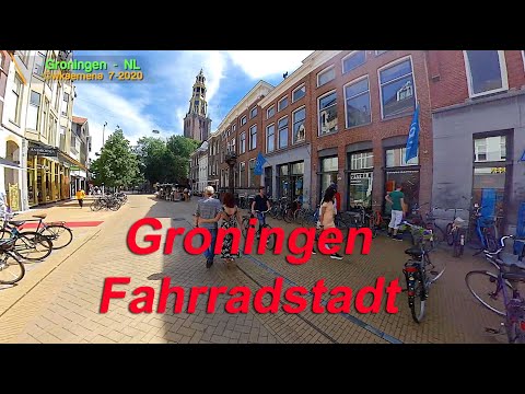 Groningen die Fahrradstadt Teil 2 -  Mit dem Fahrrad durch Groningen