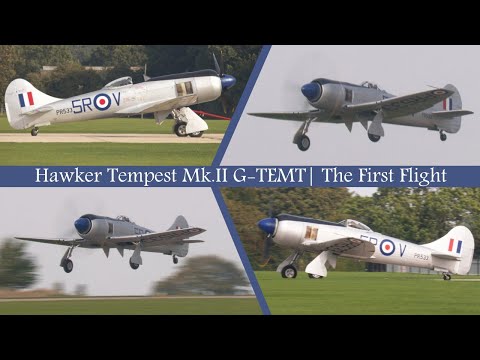 EXCLUSIVE: Hawker Tempest Mk.II MW763 | The First Flight
