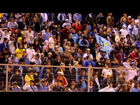 "Hinchada de OÂ´Higgins Wanderers 0 - 1 OÂ´Higgins Fecha 14 Apertura 2012" Barra: Trinchera Celeste &bull; Club: O'Higgins