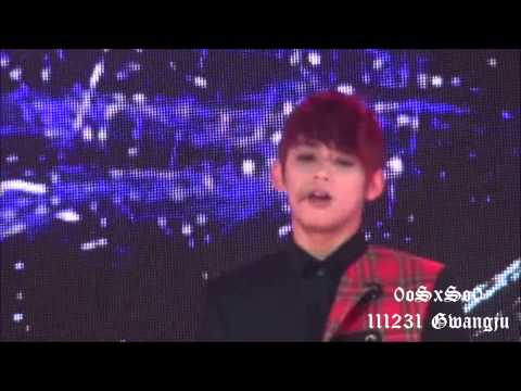 [Fancam]111231 Gwangju MYNAME Love and Memory - Focus Seyong