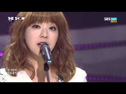 [LIVE_HD] 141028 JUNIEL (주니엘) - I think I’m in love (연애하나 봐) @ The Show