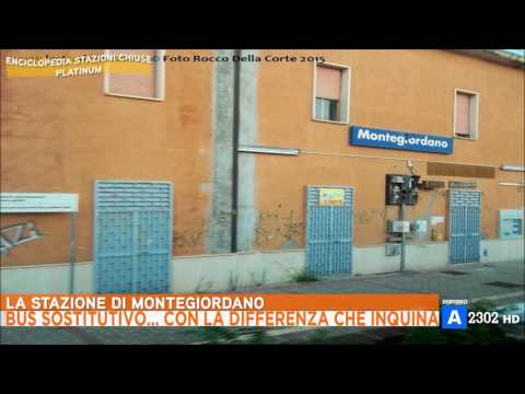 Enciclopedia Stazioni Chiuse del 13 aprile - Stazione di Montegiordano