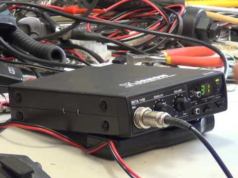 Kernow Beta 1100 UK (PR27/94) CB radio (mobile) -on the air test
