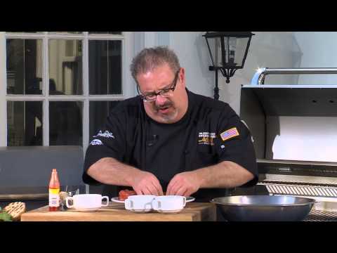 Better BBQ Recipes--Divine Stuffed Burger w/ Cheddar and Bacon