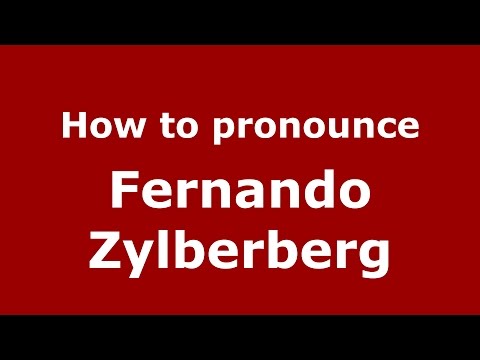 How to pronounce Fernando Zylberberg (Spanish/Argentina) - PronounceNames.com