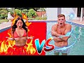 HOT VS COLD POOL CHALLENGE!