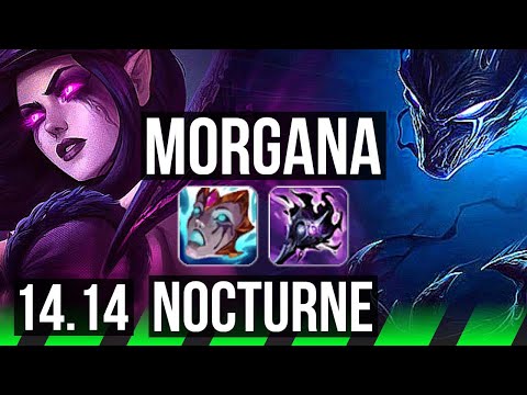 MORGANA vs NOCTURNE (JGL) | 4/2/16, 700+ games | NA Diamond | 14.14