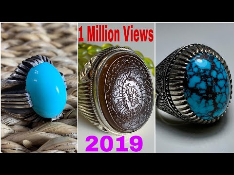 Latest Arabic Silver Rings design for Men 2019