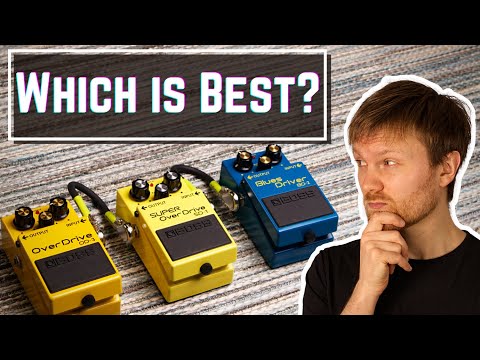 Boss BD2, SD1 or OD3? How To Choose a Boss Overdrive Pedal that is Right For You