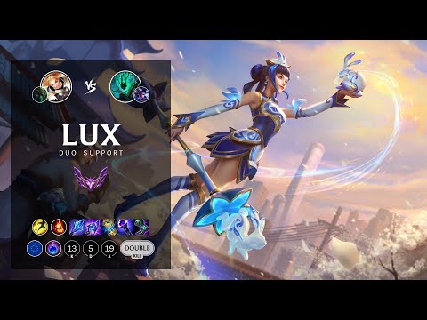 Lux Support vs Thresh - EUW Master Patch 12.9