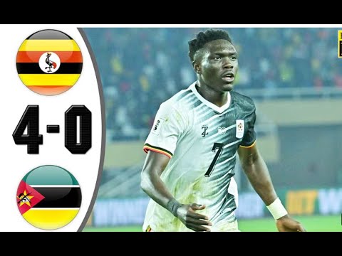 Uganda vs Mozambique 4-0 Highlights & All Goals