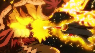 Luffy vs Kaido - Luffy Goes Super Saiyan and Punches Kaido Away! - One Piece #animeinsider