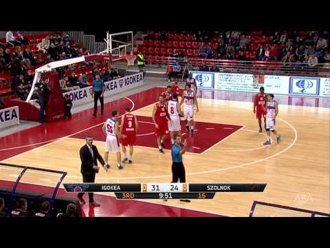 ABA Liga 2014/15, Round 16 match: Igokea - Szolnoki Olaj (3.1.2015)
