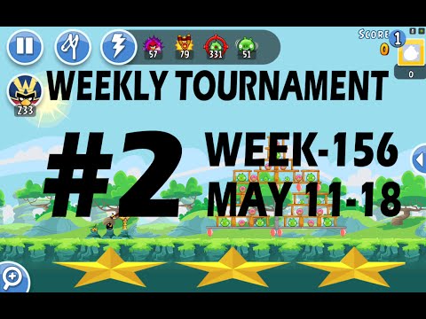 ANGRY BIRDS FRIENDS-WEEKLY TOURNAMENT MAY 11-18 {WEEK-156} LEVEL-2 HIGH SCORE STRATEGY