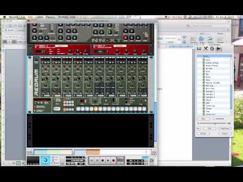 Live Sampling in Reason - Tutorial 2