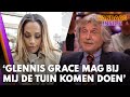 Johan over mogelijke taakstraf Glennis Grace: 'Ze mag bij mij de tuin komen doen' | VANDAAG INSIDE