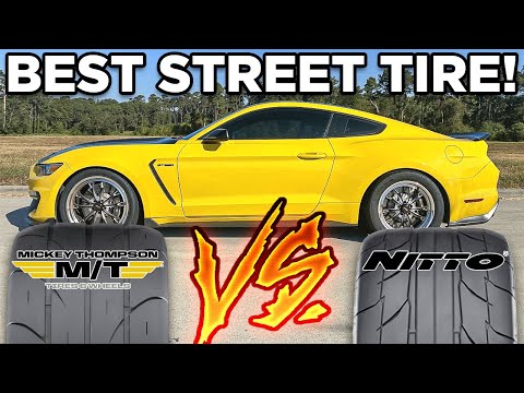 BUYER BEWARE! Mickey Thompson ET Street SS vs Nitto NT555R2 Review on Supercharged Shelby GT350!