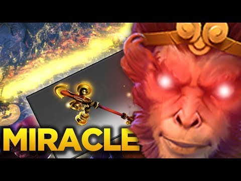 Miracle- Monkey King GOLDEN Immortal - 17k Comeback Dota 2