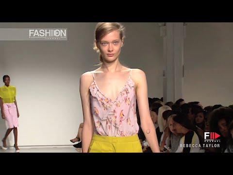REBECCA TAYLOR Spring 2015 New York - Fashion Channel