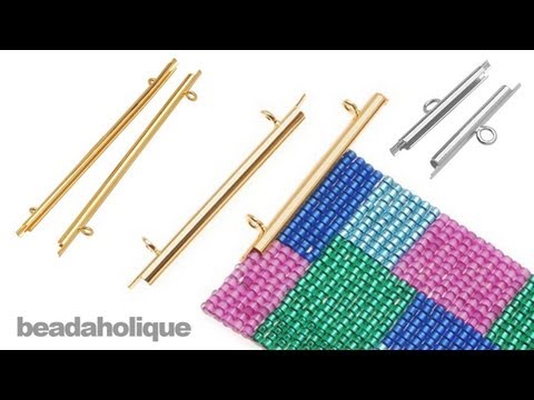 How to Use Slide End Tubes for Miyuki Delica Bead Weaving