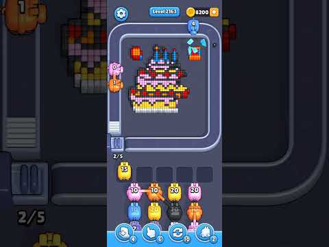 Pixel Flow Level 2163 Walkthrough