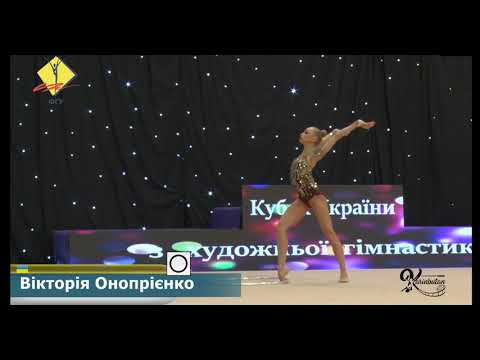 Viktoriia Onopriienko Hoop Final 25,700 - Ukrainian Cup 2021