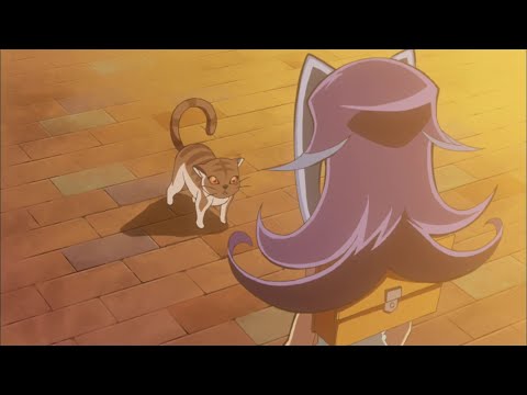 Yu-Gi-Oh! Zexal - Rio is afraid of cats