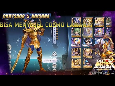 REVIEW AND SKILL DETAILS CHRYSAOR KRISHNA - SAINT SEIYA : AWAKENING
