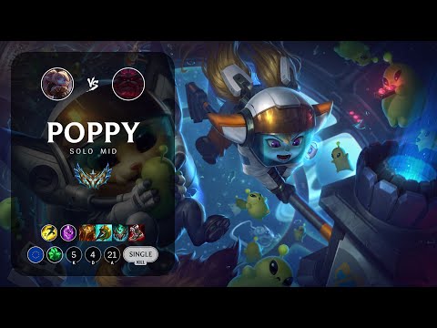 Poppy Mid vs Ornn - EUW Challenger Patch 13.16