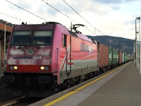Treni Merci, Invii e Lis nella Riviera Ligure: 2^ metà di Novembre 2016 !!!! (1/2)