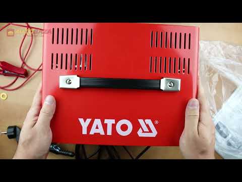 Зарядное устройство YATO 12/24V, 16А, 240Ah (YT-8304) Зарядное устройство YATO 12/24V, 16А, 240Ah (YT-8304)