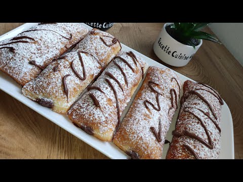 Recette beignets fourré à la pâte à tartiner #beignets