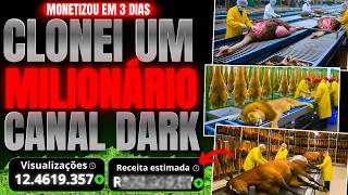 Como Este Canal Dark Fez 12 Milhões de Views e R$24 Mil — Eu Revelei o Segredo