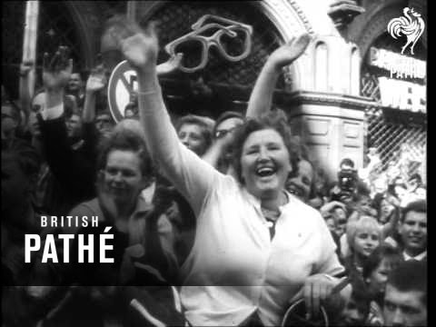 President Kennedy Visits Frankfurt  (1963)