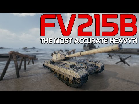 The most accurate heavy?! FV215B | World of Tanks