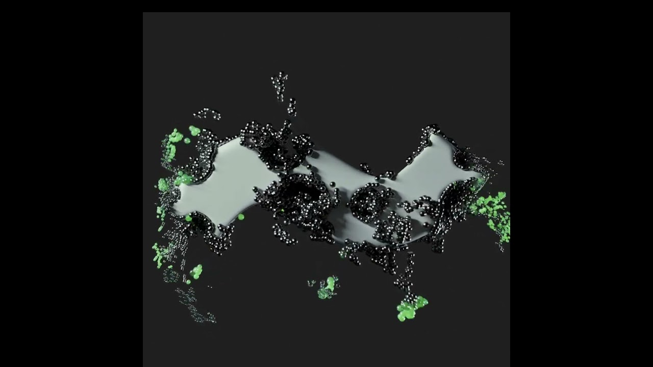 Blender Pixar Style 3d Particle Animation #shortsfeed