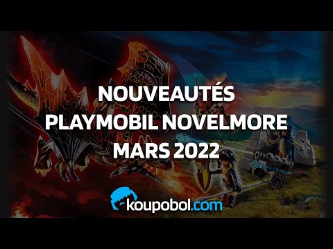 Vidéo PLAYMOBIL Novelmore 70904 : Chevaliers Novelmore avec Dragon de Burnham Raiders