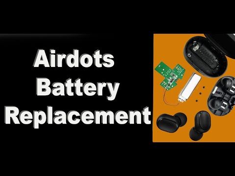 HOW TO OPEN AIRDOTS | airdots battery replacement