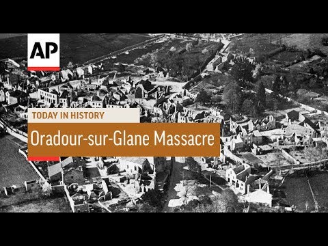 WWII: Oradour-sur-Glane Massacre - 1944 | Today In History | 10 June 18