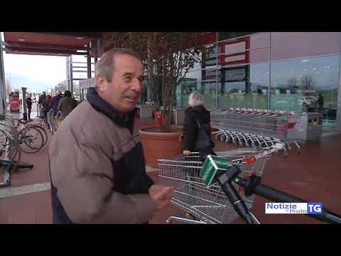 2020-03-10 PRATO - CORONAVIRUS, ASSALTO AI SUPERMERCATI