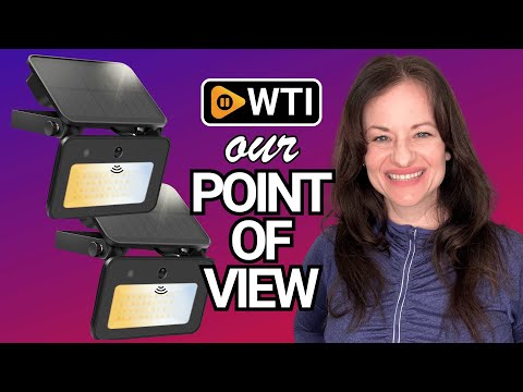 ALUSSO® Solar Security Lights Outdoor - WTI product video review
