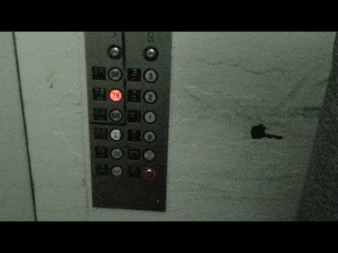 OM Modded Westinghouse Traction Elevator at Doherty Hall, Carnegie Mellon University, Pittsburgh, PA