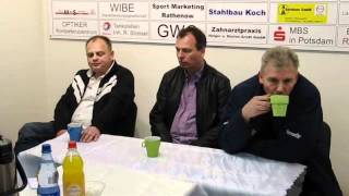 preview picture of video 'Ingo Kahlisch nach der Niederlage im Pokal'