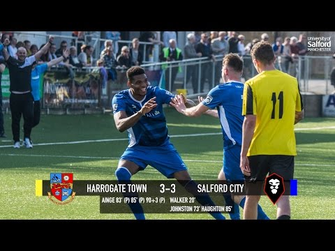 Harrogate Town 3-3 Salford City - National League North 08/04