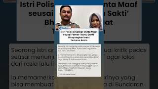 Klarifikasi Istri Polisi di Kalbar seusai Pamer Kartu Sakti Bhayangkari saat Kena Razia